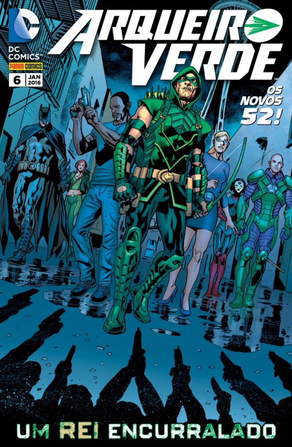 Arqueiro Verde (Os Novos 52!) nº 6 - janeiro de 2016 - capa