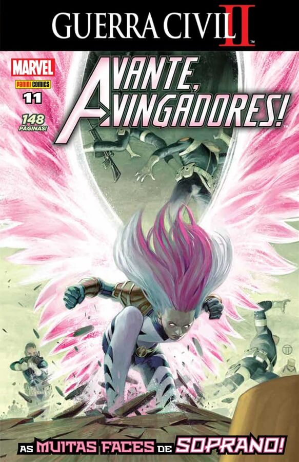 Avante, Vingadores! (3ª série) #11 - outubro de 2017 - capa