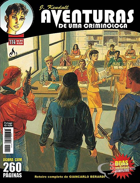 J. Kendall - Aventuras de uma Criminóloga #114 - janeiro / fevereiro de 2015 -  capa