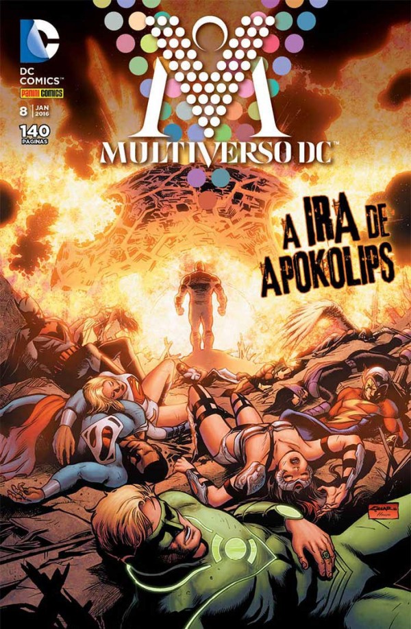 Multiverso DC nº 8 - janeiro de 2016 - capa