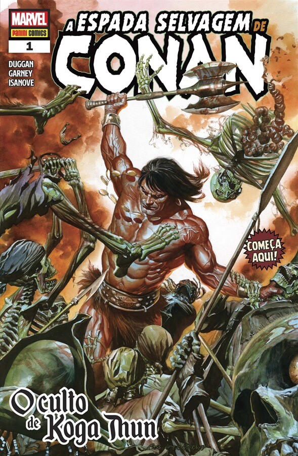 A Espada Selvagem de Conan nº 1 - setembro de 2019 - capa