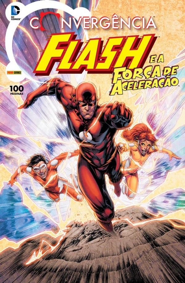Convergência: Flash e a Força de Aceleração - fevereiro de 2016 - capa