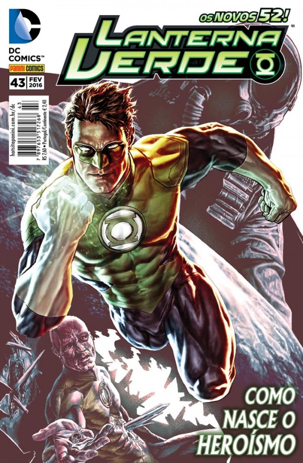 Lanterna Verde (Os Novos 52!) nº 43 - fevereiro de 2016 - capa