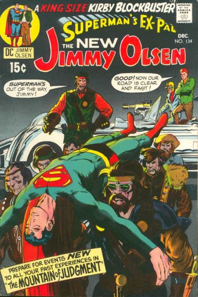 Superman’s Pal, Jimmy Olsen nº 134 - dezembro de 1970 - capa