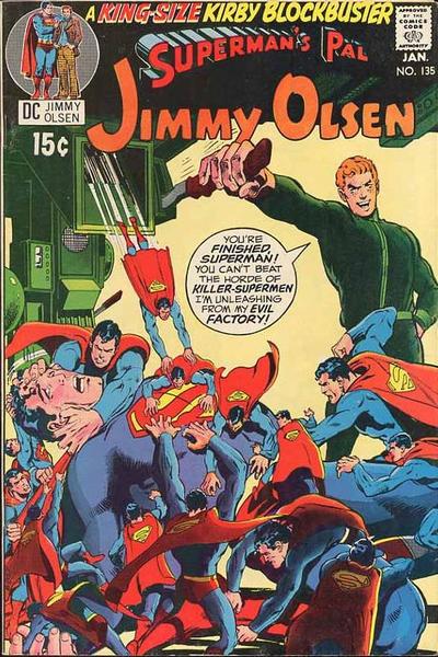 Superman’s Pal, Jimmy Olsen nº 135 - janeiro de 1971 - capa