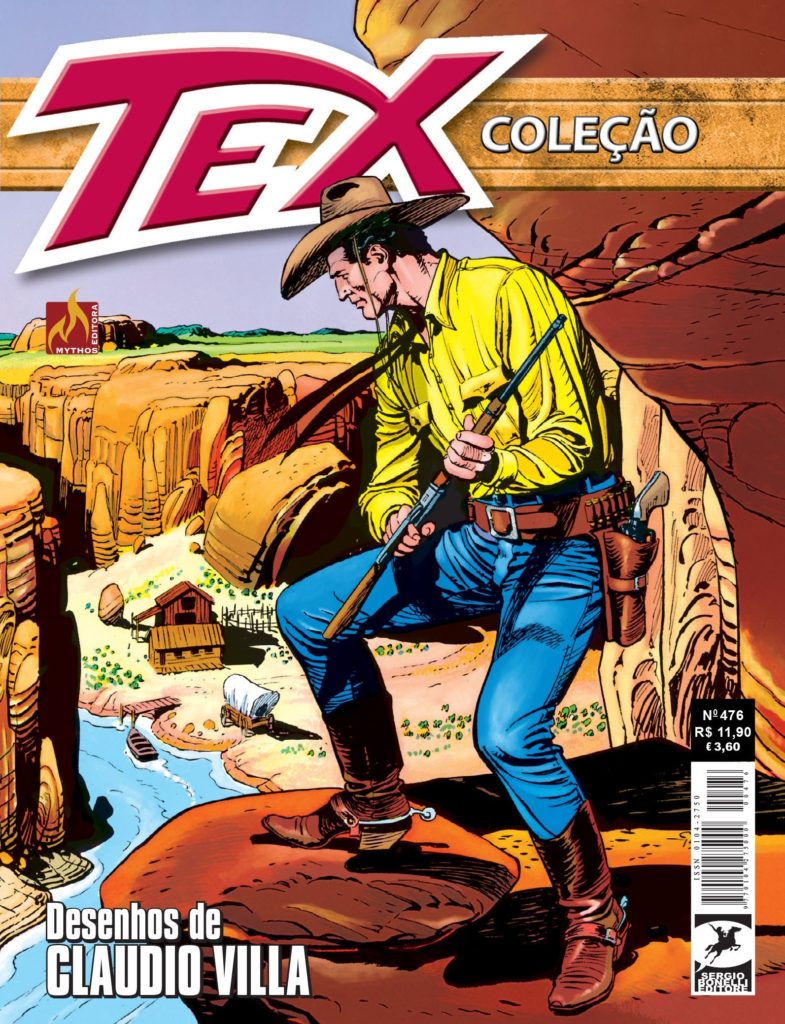 Tex Coleção nº 476 - setembro de 2019 - capa