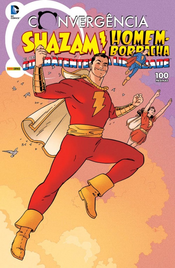 Convergência: Shazam!, Homem-Borracha e os Combatentes da Liberdade - fevereiro de 2016 - capa