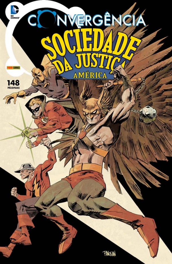 Convergência: Sociedade da Justiça da América - fevereiro de 2016 - capa