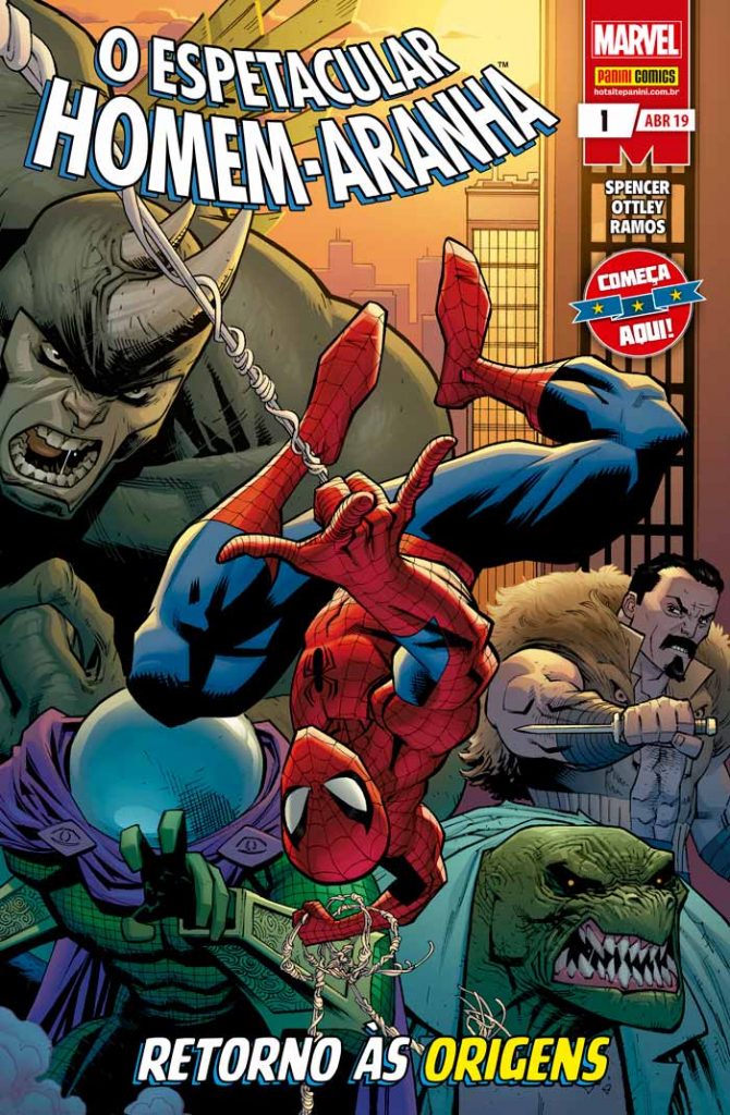 O Espetacular Homem-Aranha nº 1 - abril de 2019 - capa