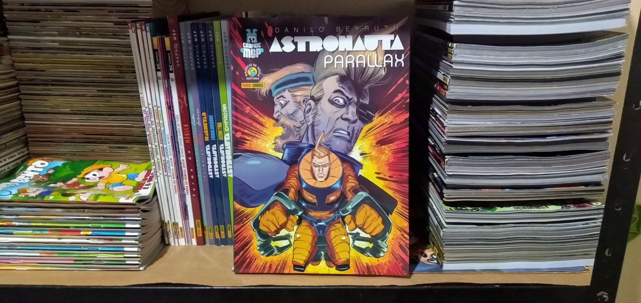 Graphic MSP - Astronauta: Parallax - capa