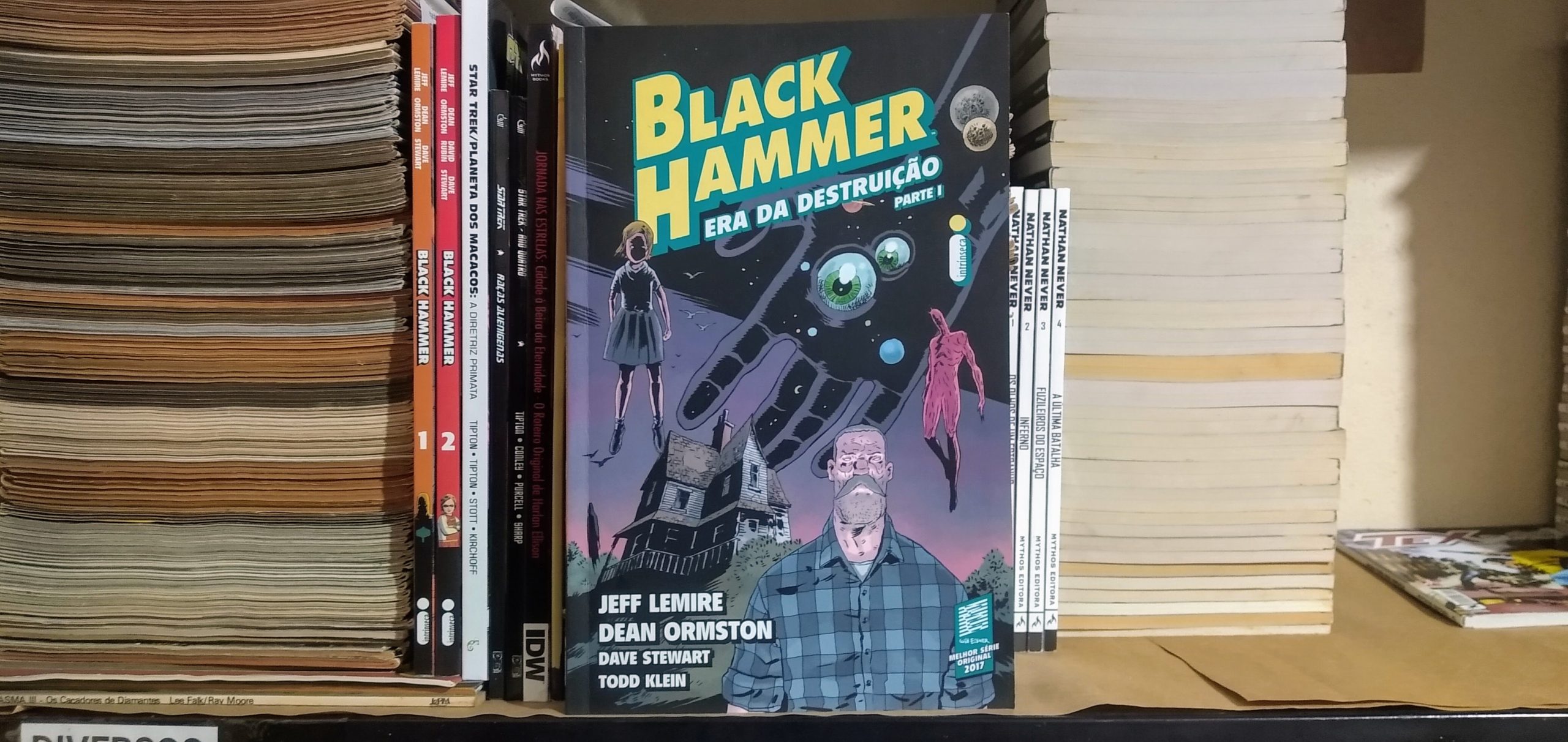 Black Hammer vol. 3: Era da Destruição - parte I - maio de 2019 - capa