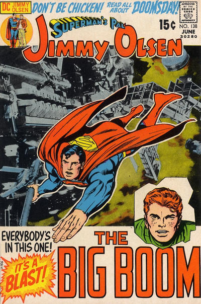 Superman’s Pal, Jimmy Olsen nº 138, junho-julho de 1971 - capa