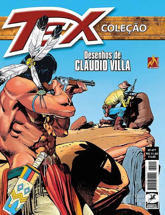 Tex Coleção nº 477 - outubro de 2019 - capa