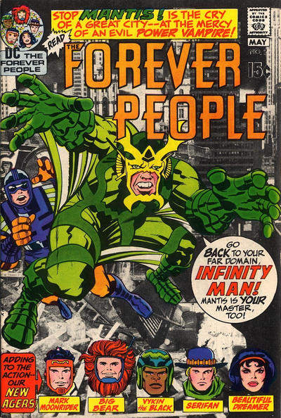 The Forever People nº 2, abril-maio de 1971 - capa